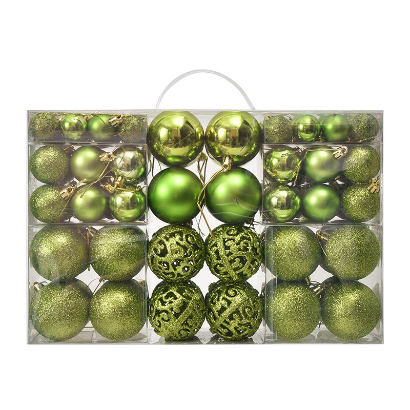 100-Piece Christmas Ornament Ball Set for Full Trees