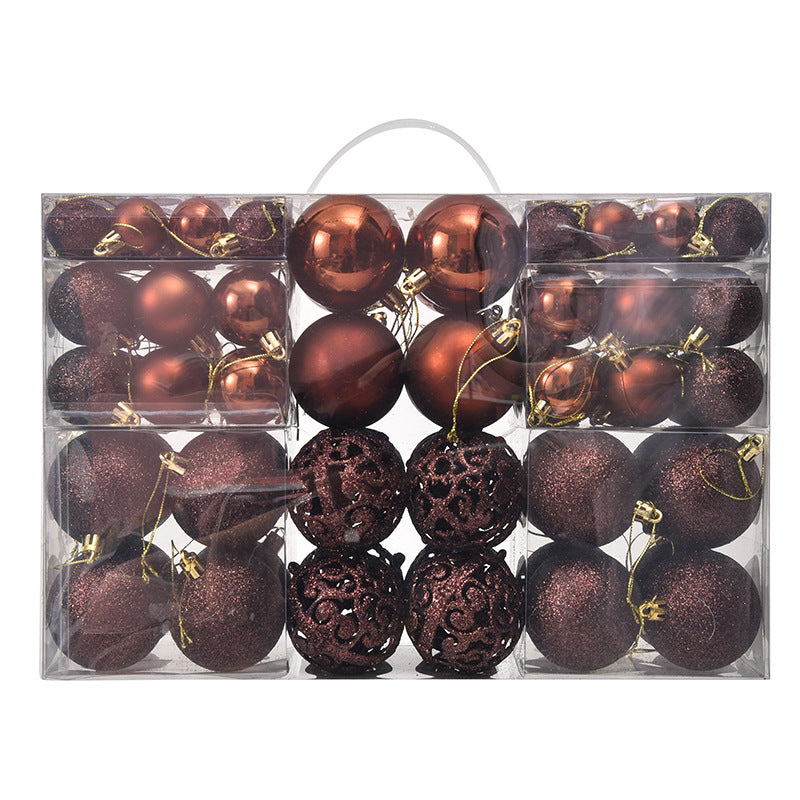 100-Piece Christmas Ornament Ball Set for Full Trees