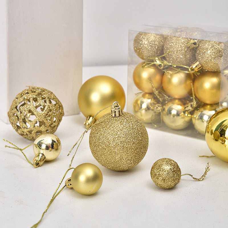 100-Piece Christmas Ornament Ball Set for Full Trees