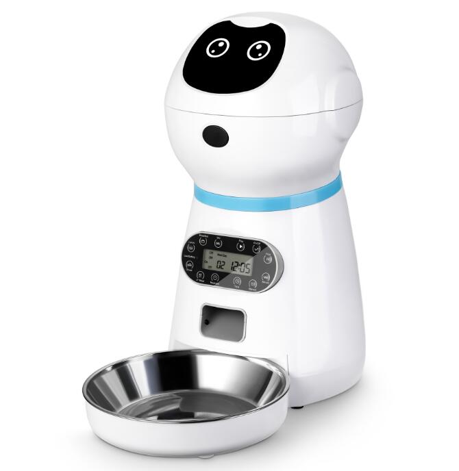 Automatic Pet Feeder 3.5L with Stainless Steel Bowl
