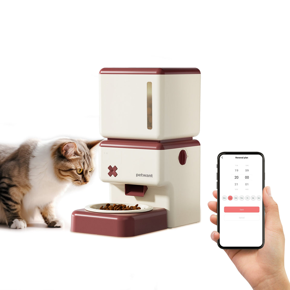 3.5L Automatic Pet Feeder With Remote App Control