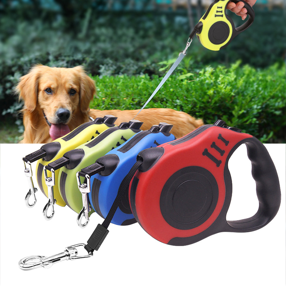Retractable Dog Leash for Controlled, Flexible Walks