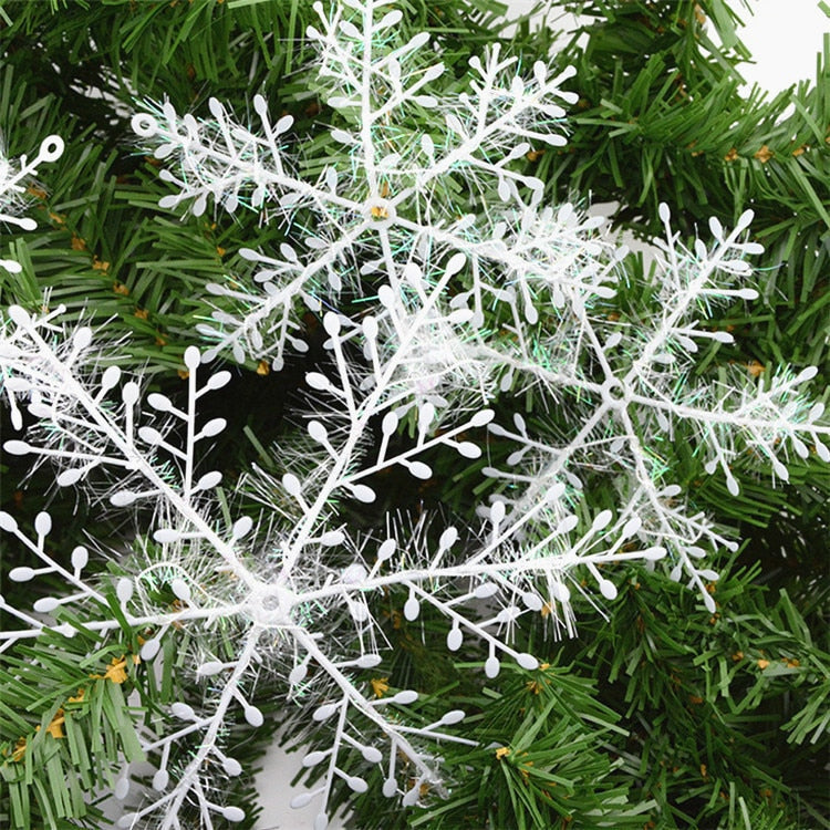 Christmas Snowflake Ornaments for Winter Wonderland