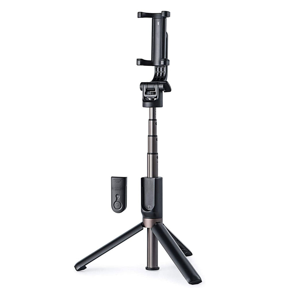 3-in-1 Phone Tripod, Selfie Stick & Bluetooth Remote