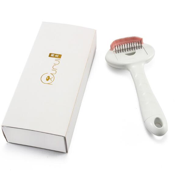 3-in-1 Dog & Cat Grooming Comb for Easier Shedding