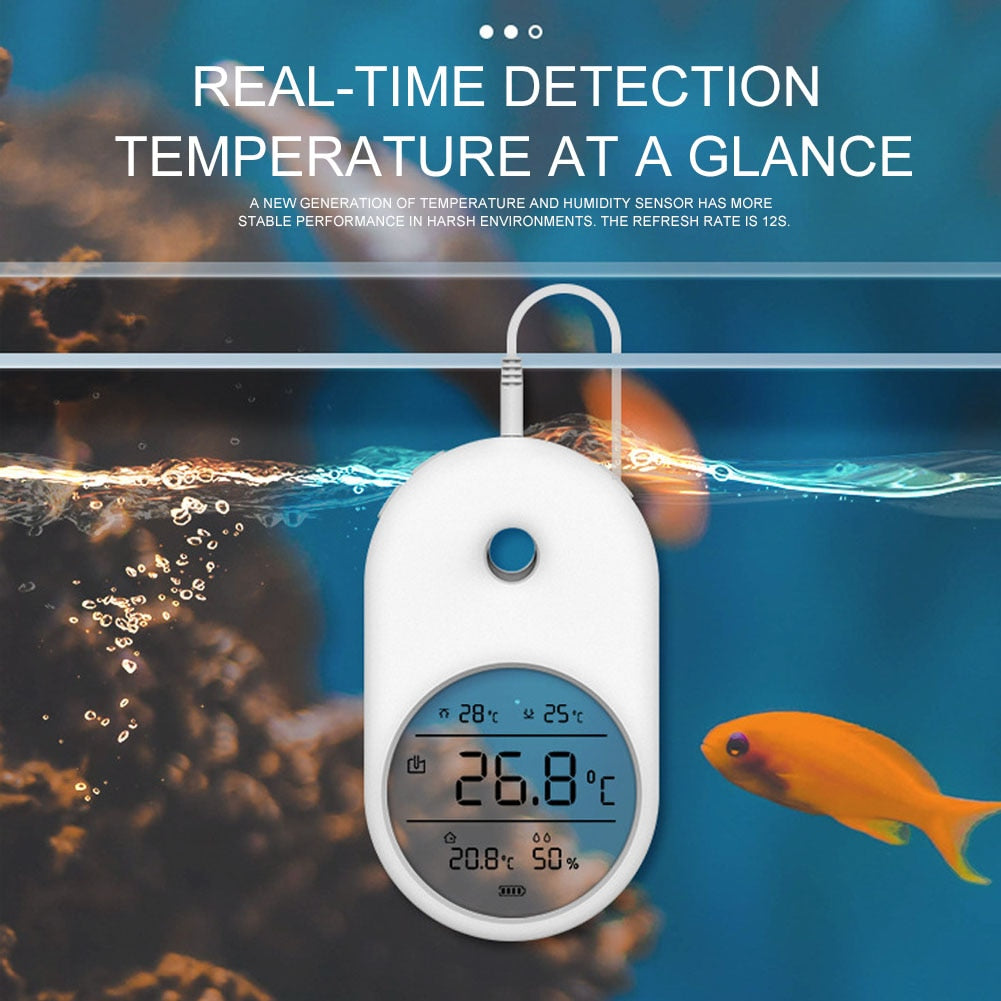 Aquarium Water Thermometer With Temperature Alerts
