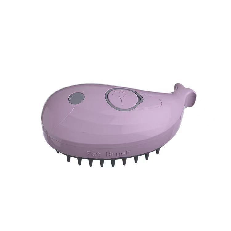 Self-Cleaning Pet Grooming Brush for Gentle Deshedding