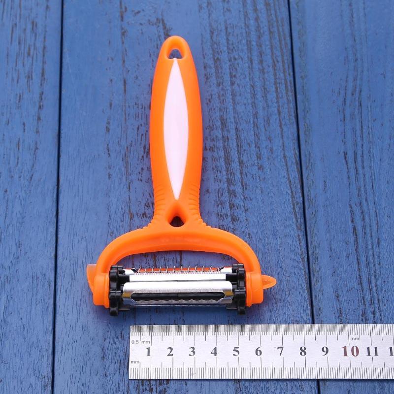 3-in-1 Rotary Vegetable Peeler: Peel, Shred and Grate