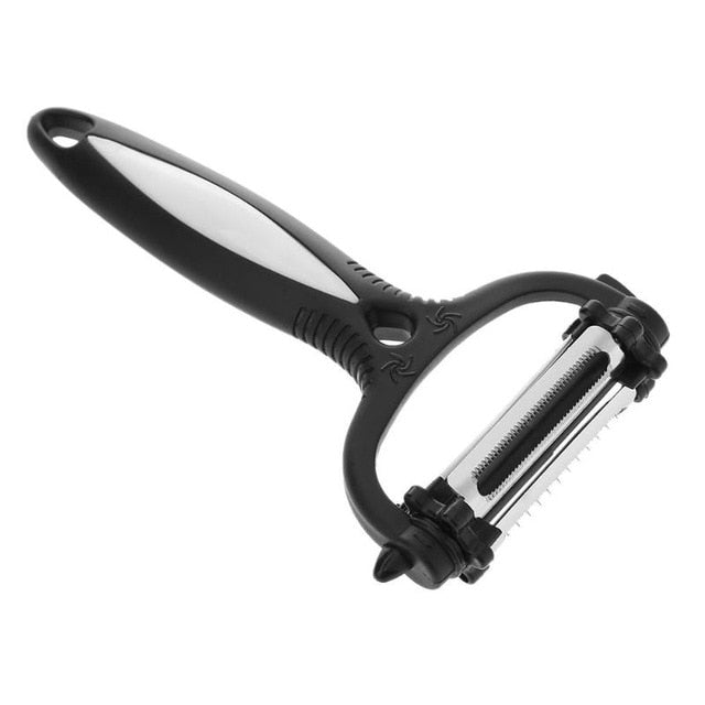3-in-1 Rotary Vegetable Peeler: Peel, Shred and Grate