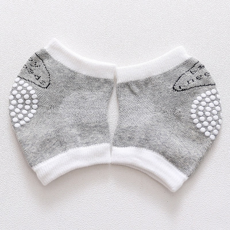 Baby Crawling Knee Pads, Breathable Anti-Slip Cotton