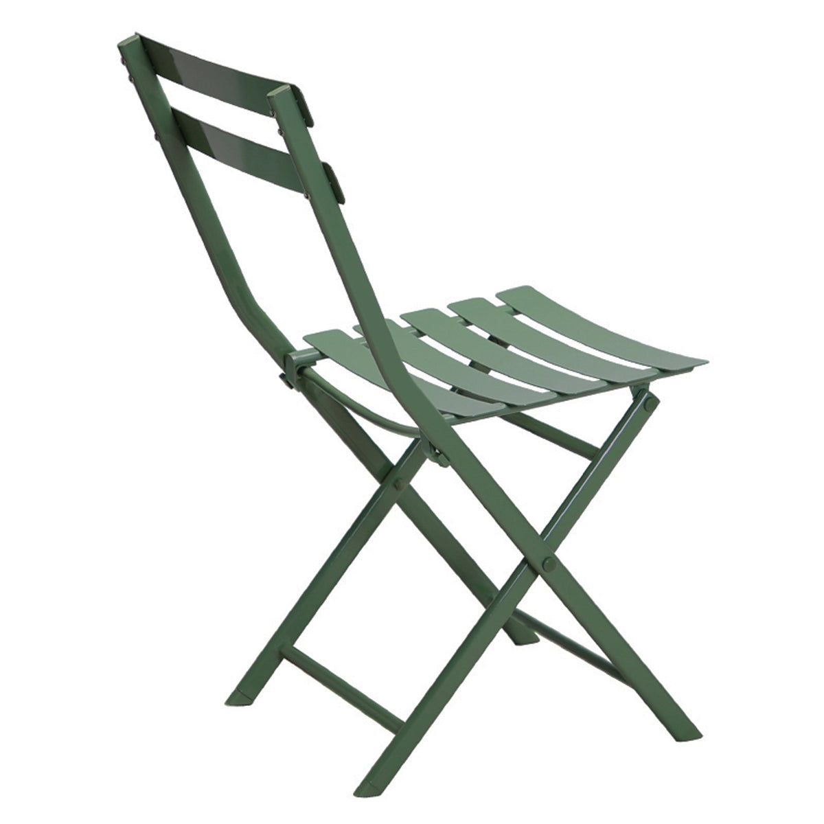 Foldable 3 Piece Patio Bistro Set for Small Balconies