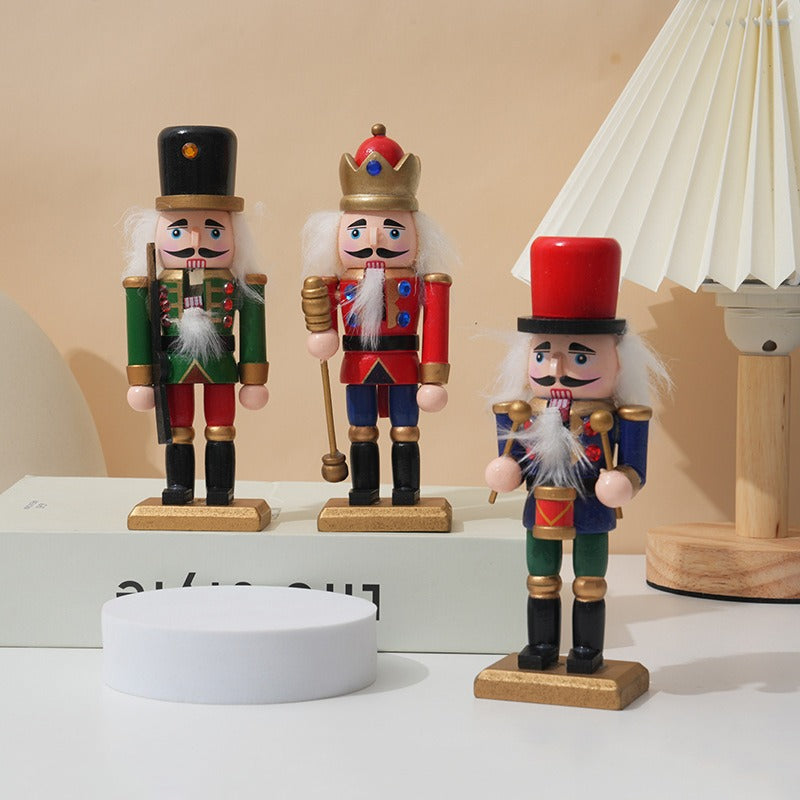 3-Piece Christmas Nutcracker Set for Festive Displays