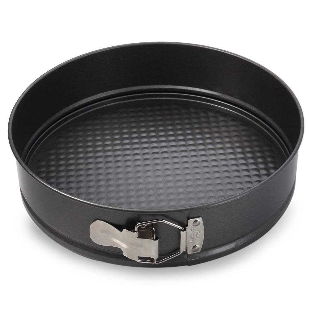 3-Piece Springform Cake Pan Set: Round, Square and Heart