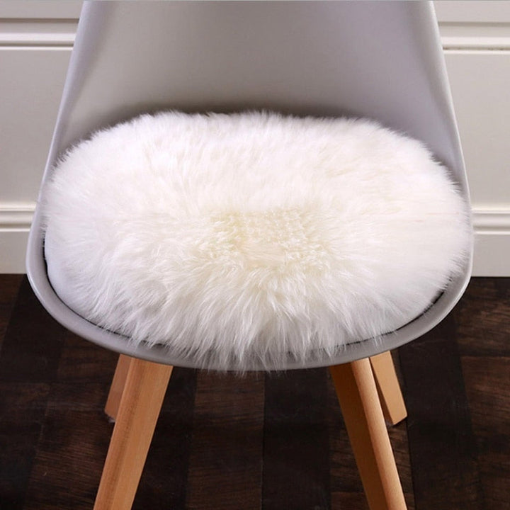 Faux Sheepskin Rug Chair Cover for Cozy Soft Comfort