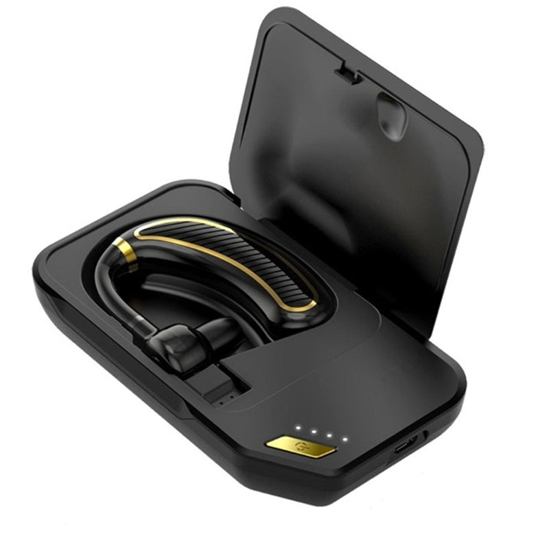 Wireless Single Earpiece Headset with Mic for Calls