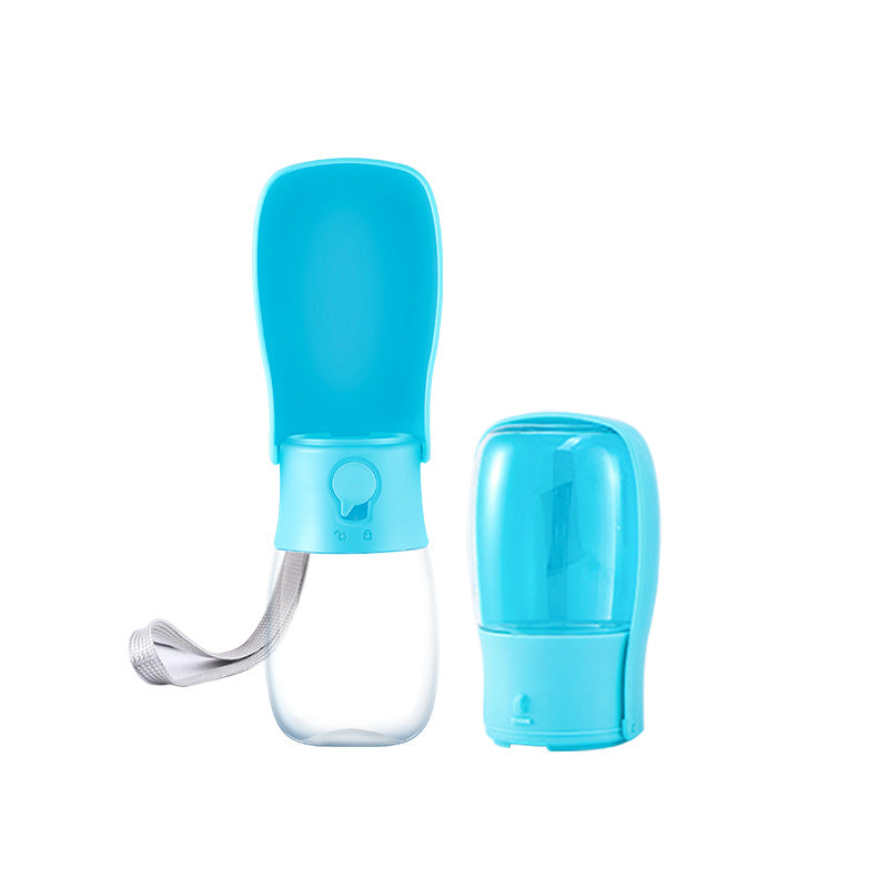 300ML Dog Water Bottle With Foldable Cup for Walks