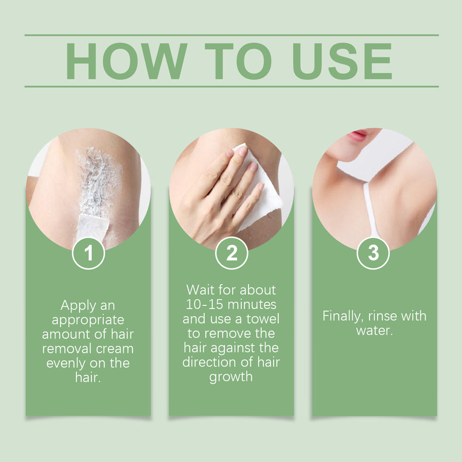 Hair Removal Cream for Smooth, Clean-Looking Skin