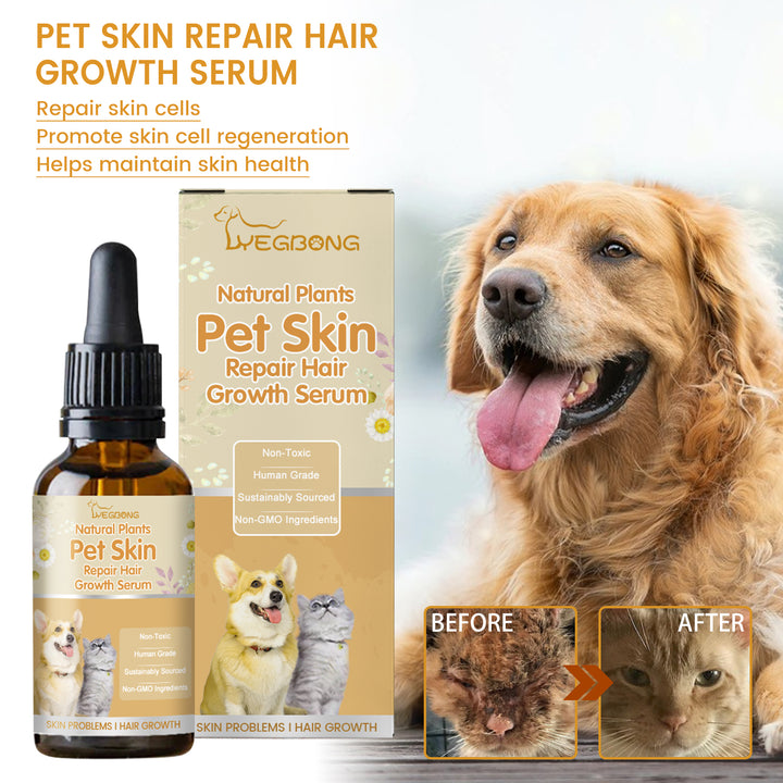 Pet Skin Care Serum for Dry Skin and Healthier Fur