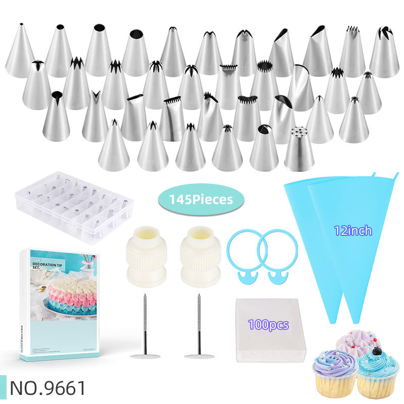 304 Stainless Steel Piping Tip Set for Cake Decorating