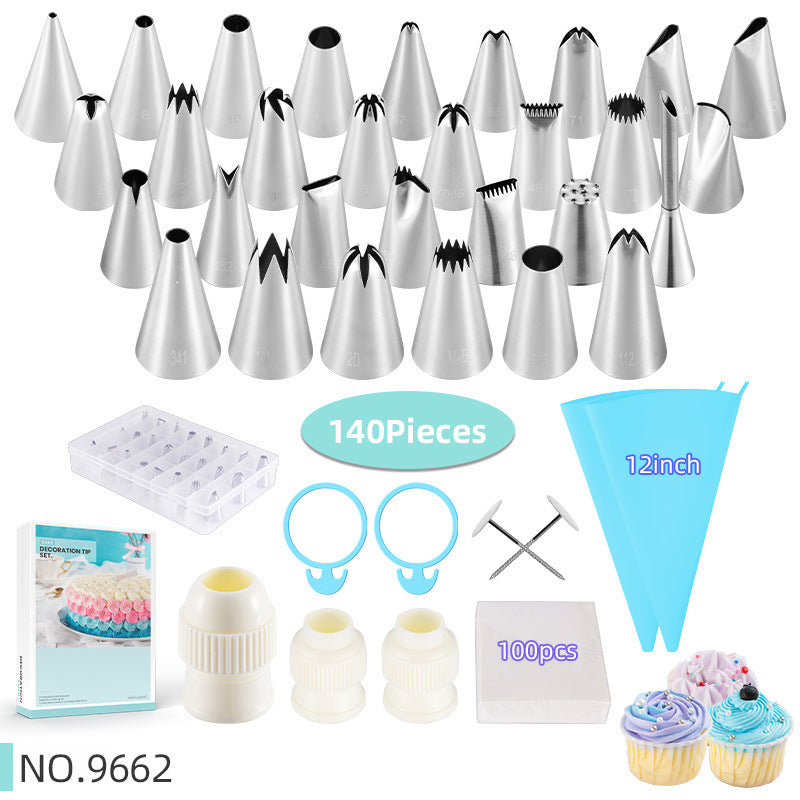 304 Stainless Steel Piping Tip Set for Cake Decorating