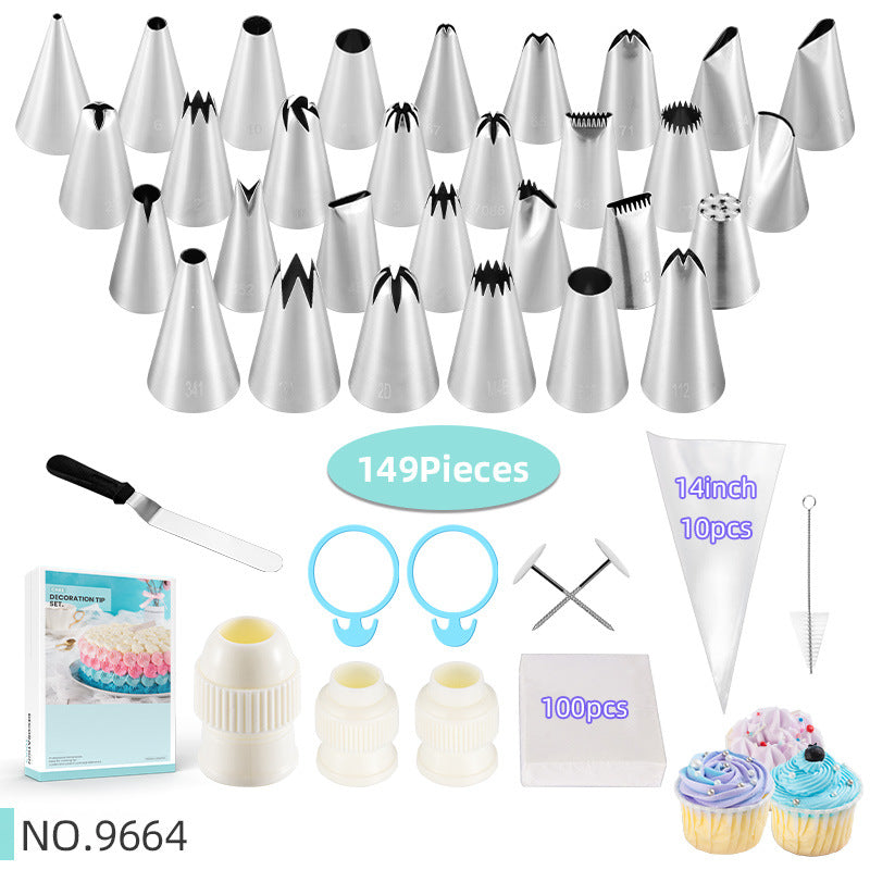 304 Stainless Steel Piping Tip Set for Cake Decorating