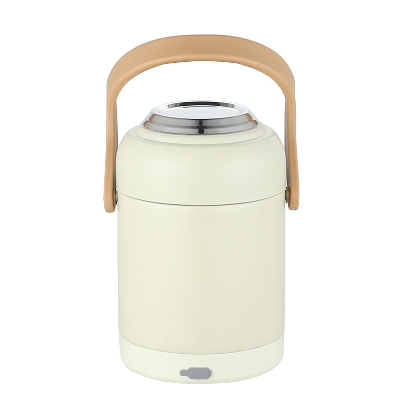 Heated Stainless Steel Lunch Box for Hot Meals at Work