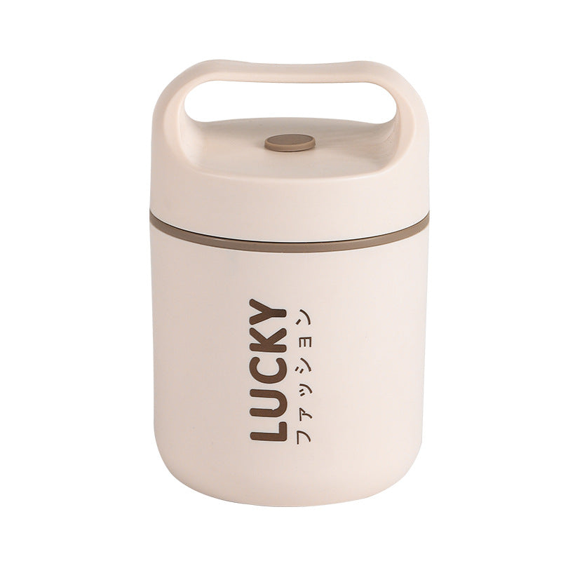 Insulated Food Jar for Hot Oatmeal and Soup On the Go