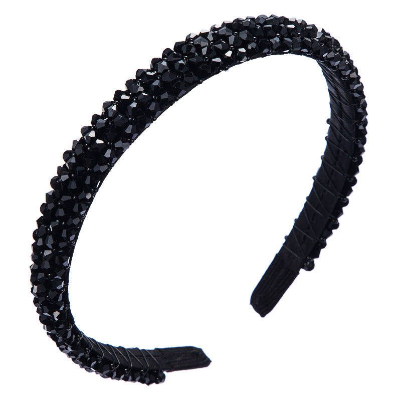 Crystal Headband for Glamorous Korean-Style Party Looks