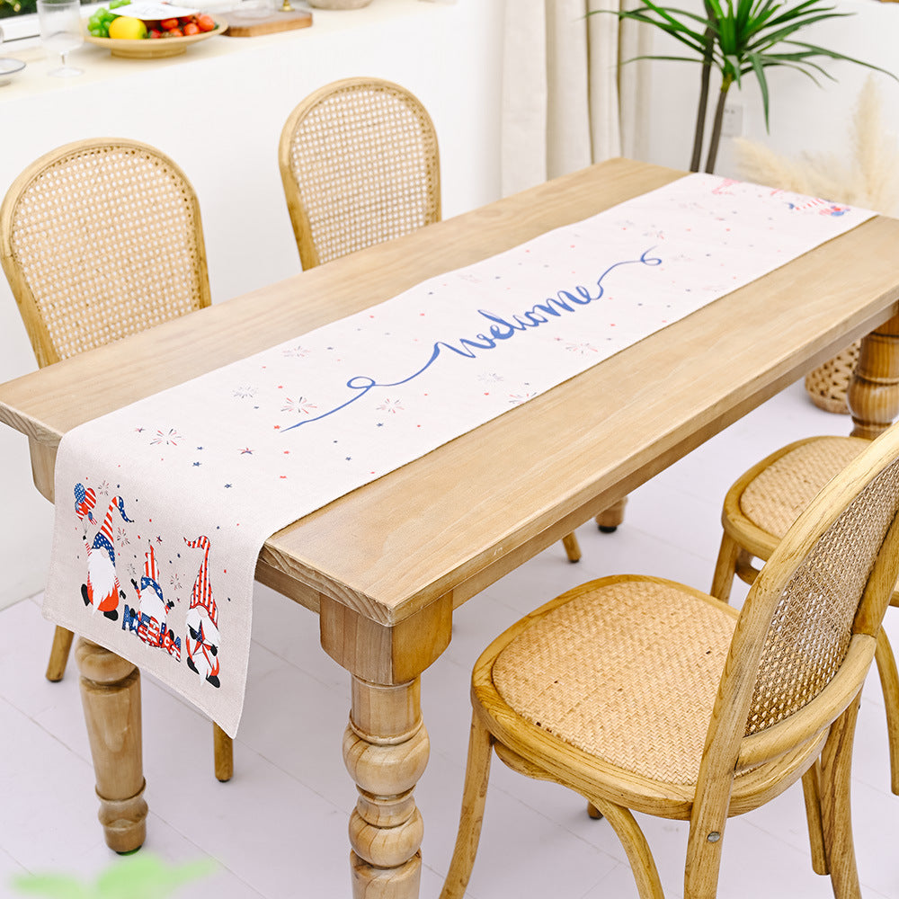 Christmas Table Runner for Festive Holiday Dining Rooms