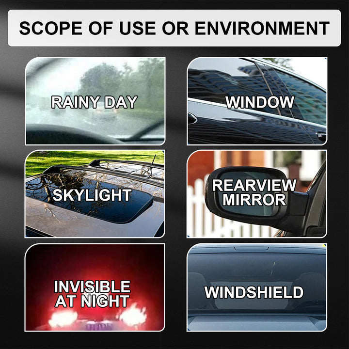 Automotive Glass Cleaner for Clearer Windshield Views