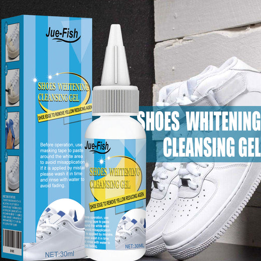 White Shoe Cleaner Gel – Restore Bright White & Remove
