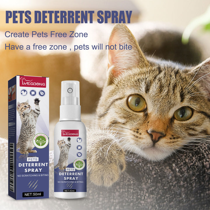 Pet Anti-Scratch Spray for Sofas, Doors & Pet-Free Zones