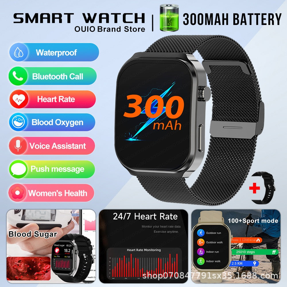 U13 Smart Watch with Bluetooth Calls & Health Tracking