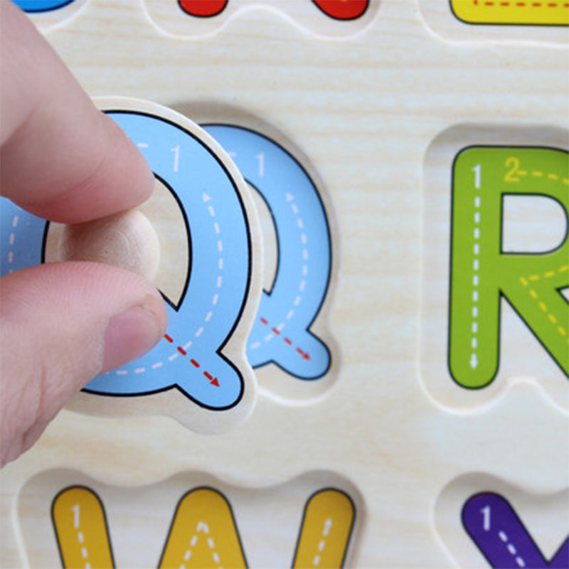 Wooden Learning Puzzle Set for Toddler Skill Building
