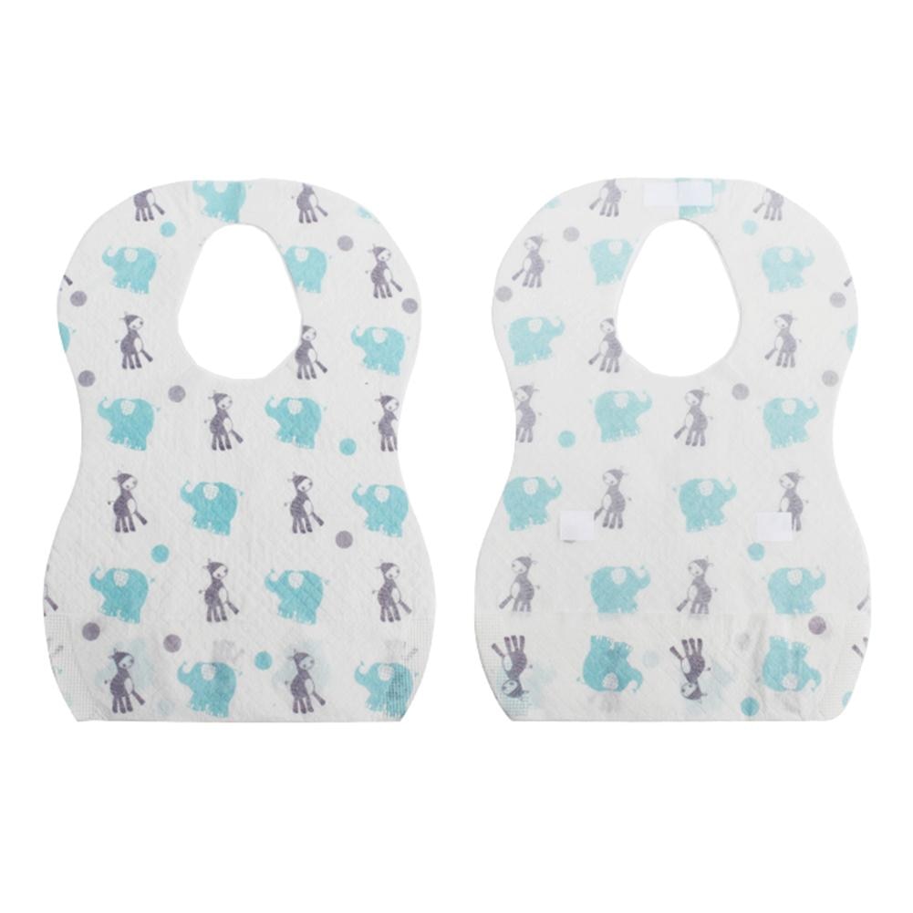 Disposable Baby Bibs with Waterproof Spill Protection