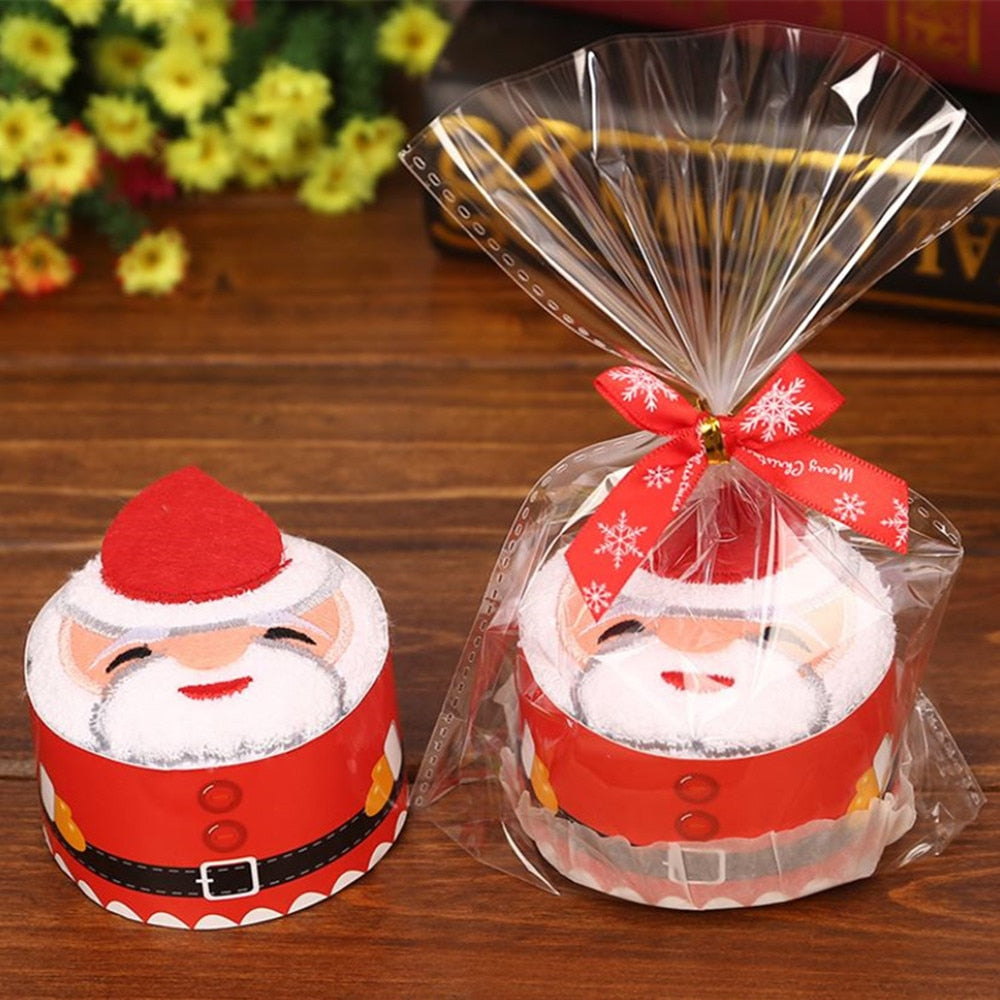 Christmas Cupcake Towel Gift – Cute Holiday Decor