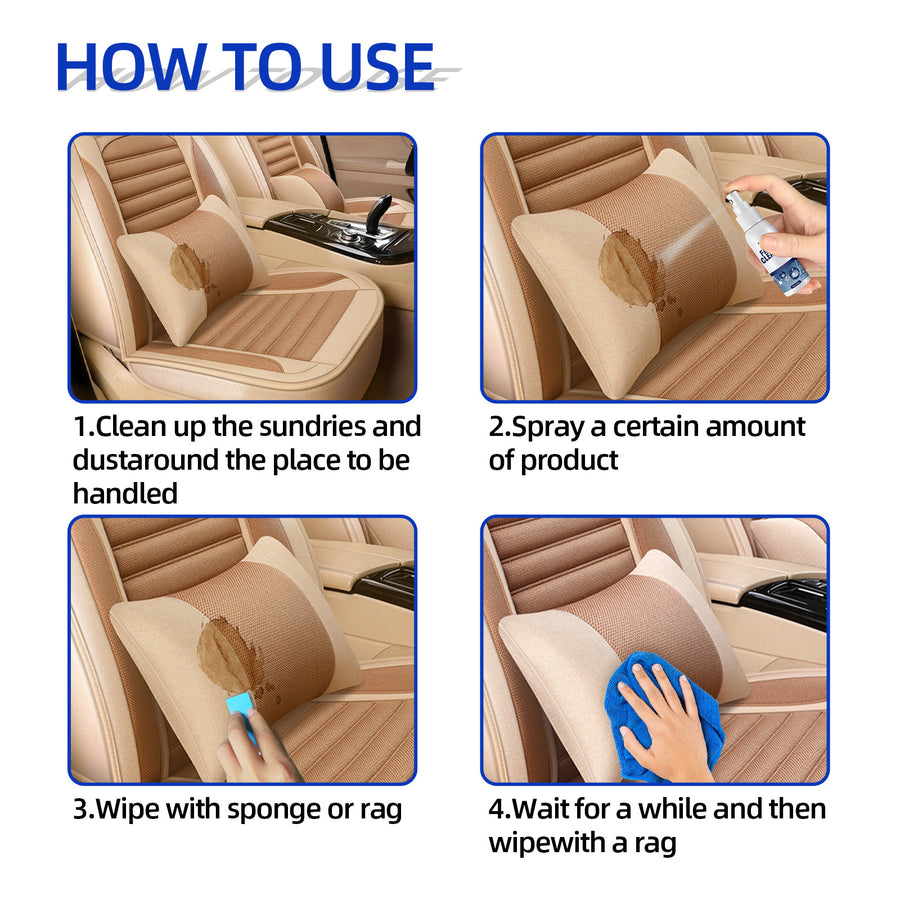 Fabric Upholstery Cleaner Spray for Car Interior Seats