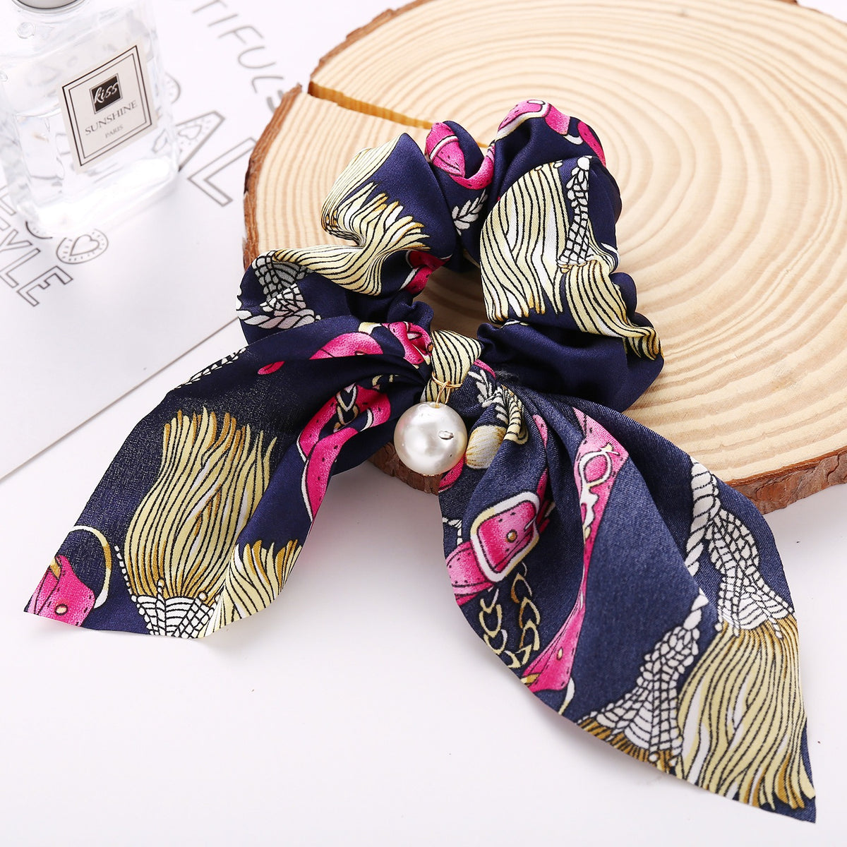 Pearl Bow Hair Tie for Polished Everyday Hairstyles