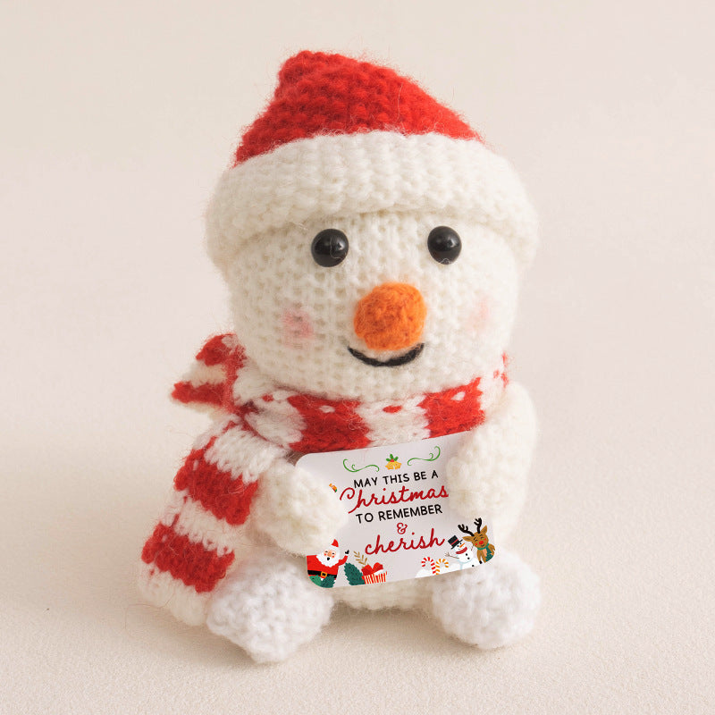 Crochet Santa Doll Keepsake Christmas Decor Gift Idea