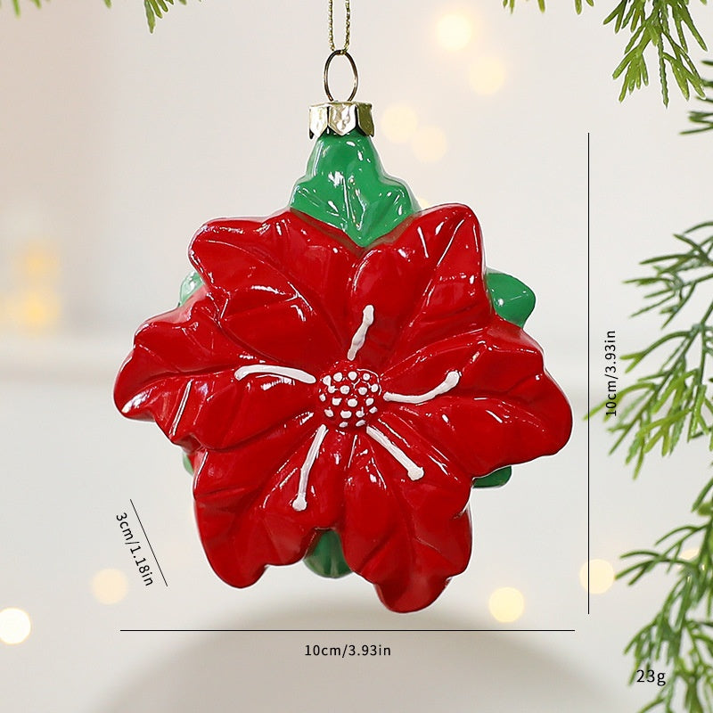 Santa Christmas Ornament for Classic Festive Tree Charm