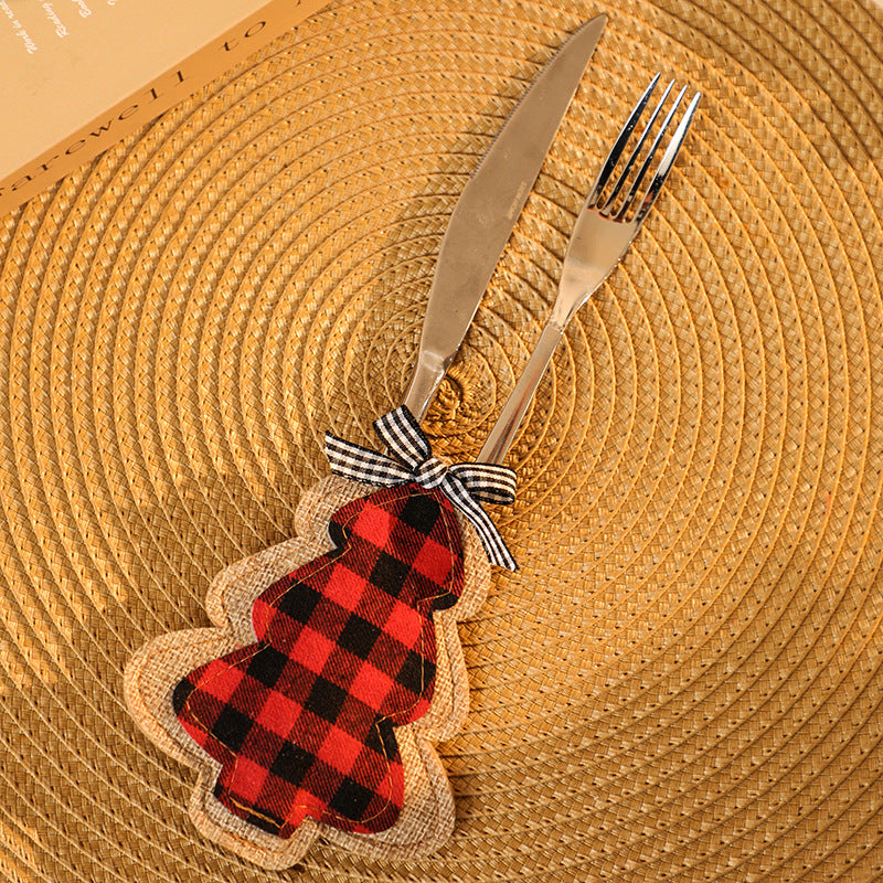 Christmas Cutlery Holders for Festive Table Settings