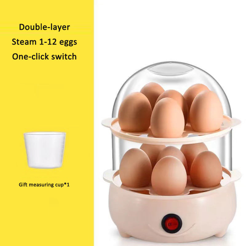 Egg Cooker Small Steamer for Breakfast Eggs and Custard