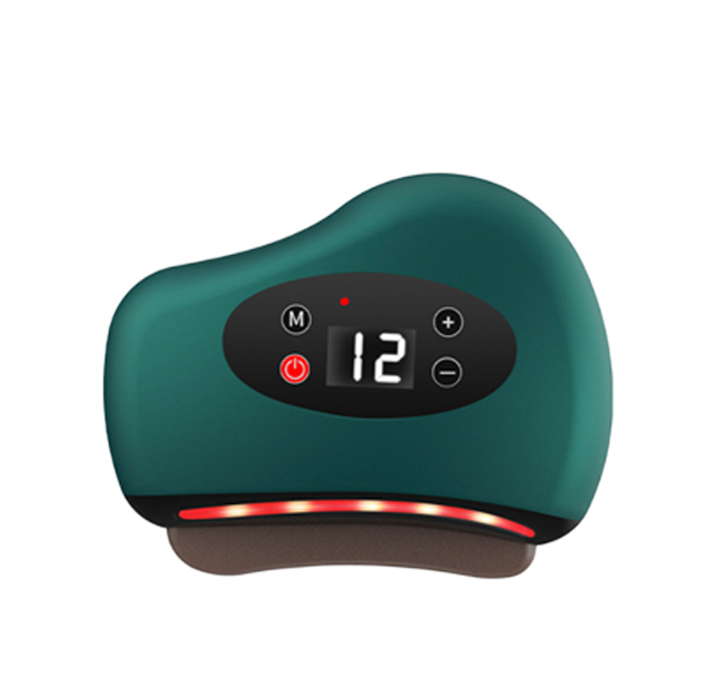 Guasha Heated Stone Face Massager — Lift & Firm Skin