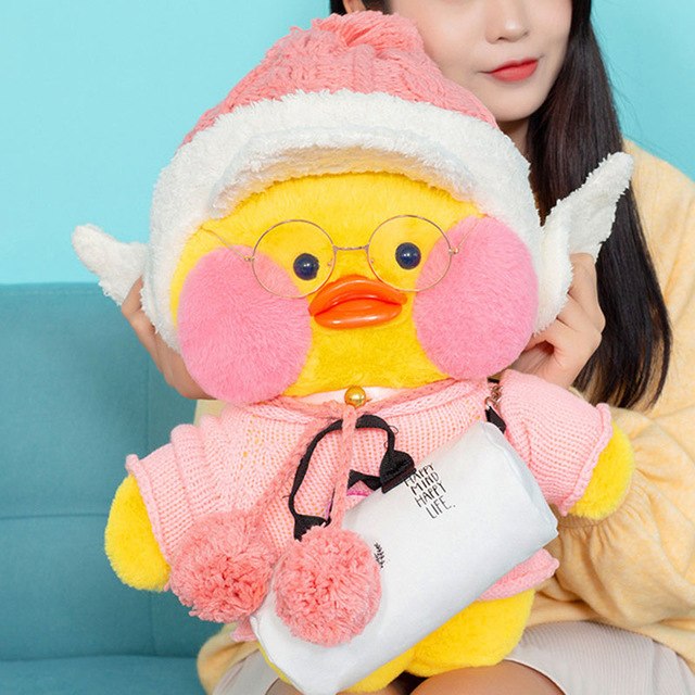 50cm Kawaii Duck Plush Toy for Cheerful Room Decor
