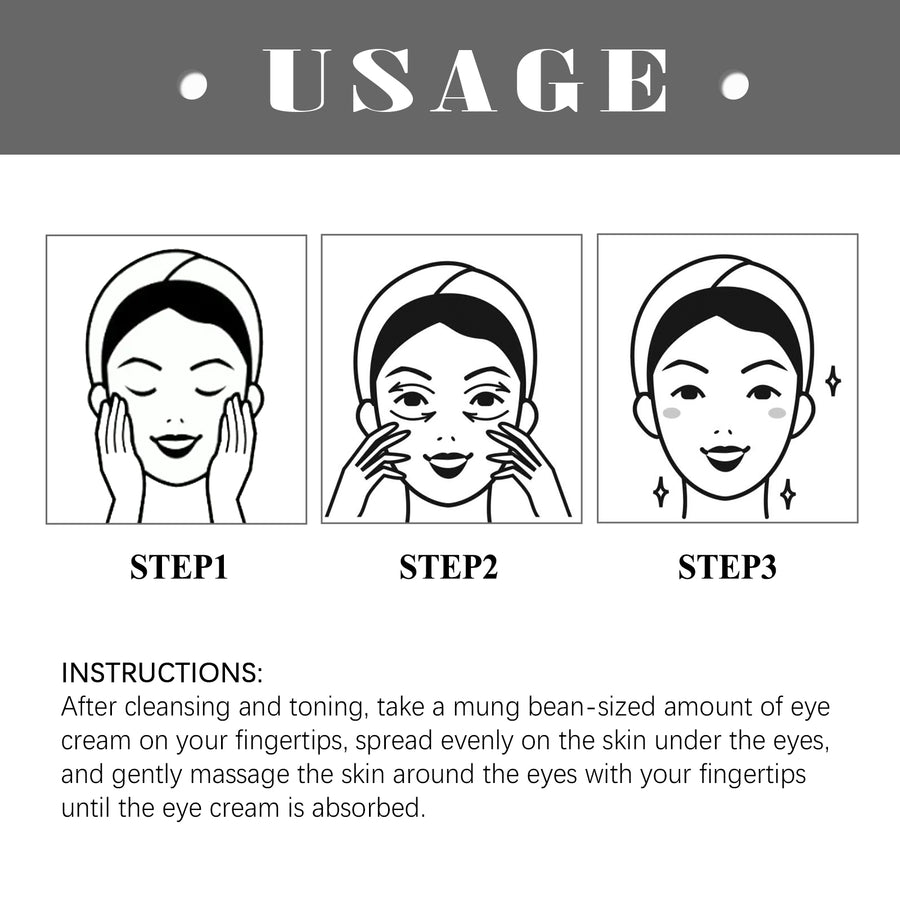 Firming Eye Cream - Reduces Dark Circles & Fine Lines