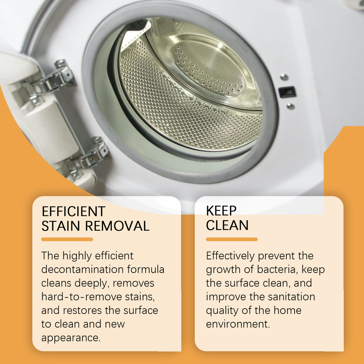 Bathroom Grout Cleaner for Deep Washing Machine Stains