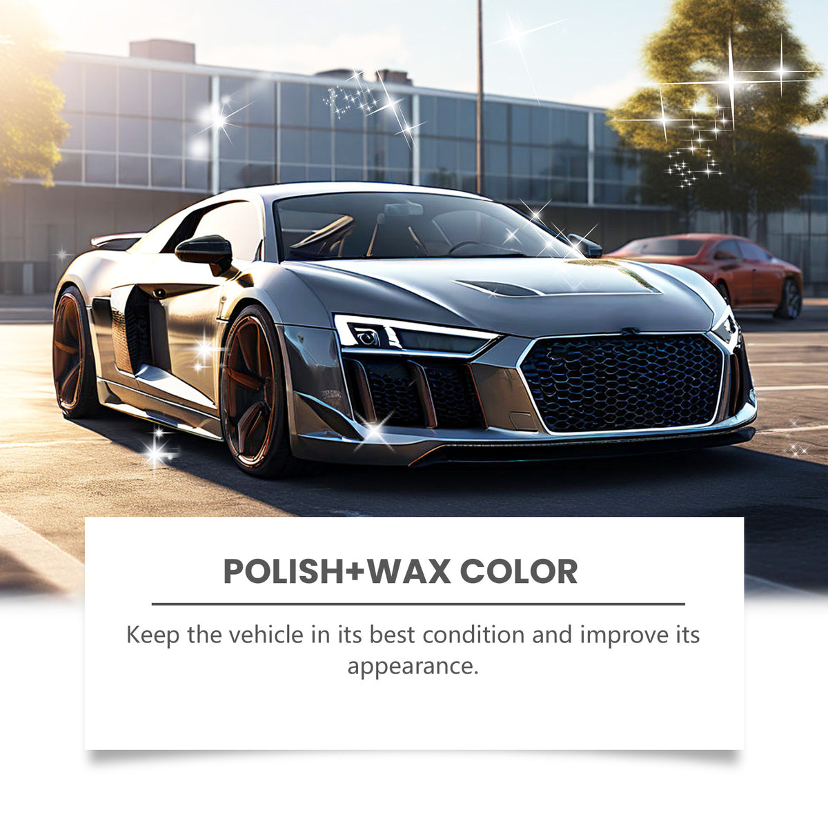 Car Polish and Wax for Glossy, Weather-Resistant Paint
