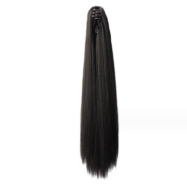 Clip-In Ponytail Wig for Long, Sleek High-Volume Hair