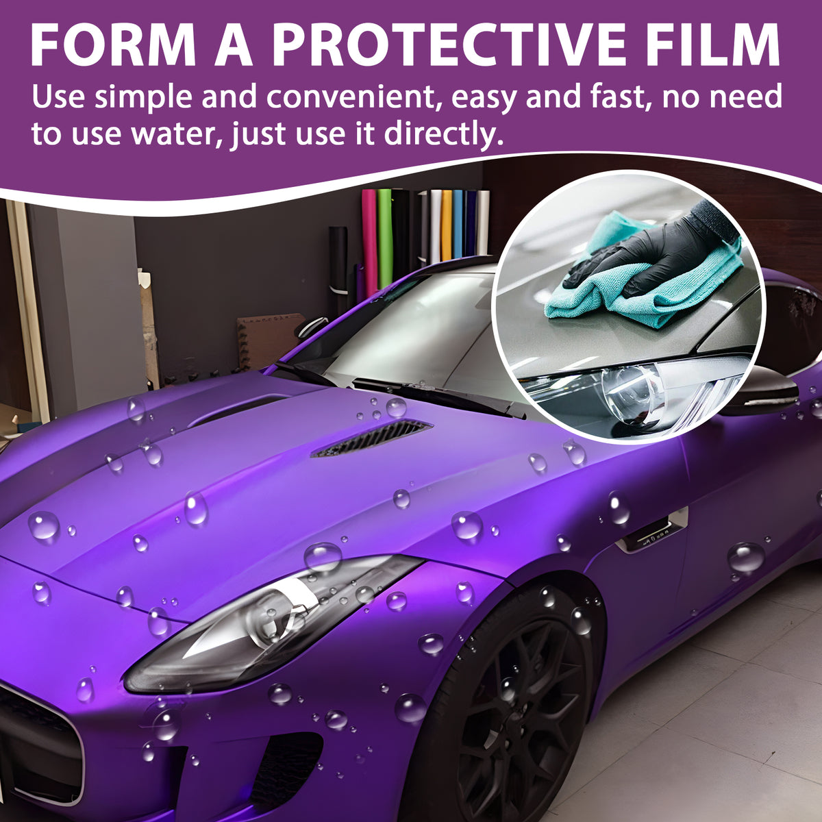 Car Coating Spray for Quick Paint Protection & Shine