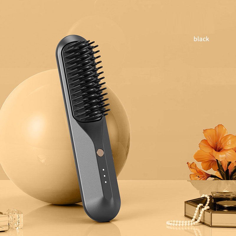 Wireless Heated Comb for Quick Smooth Hair Touch-Ups